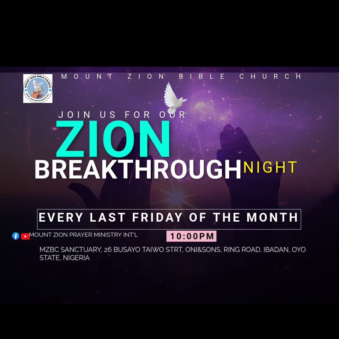 Zion Breakthrough Night